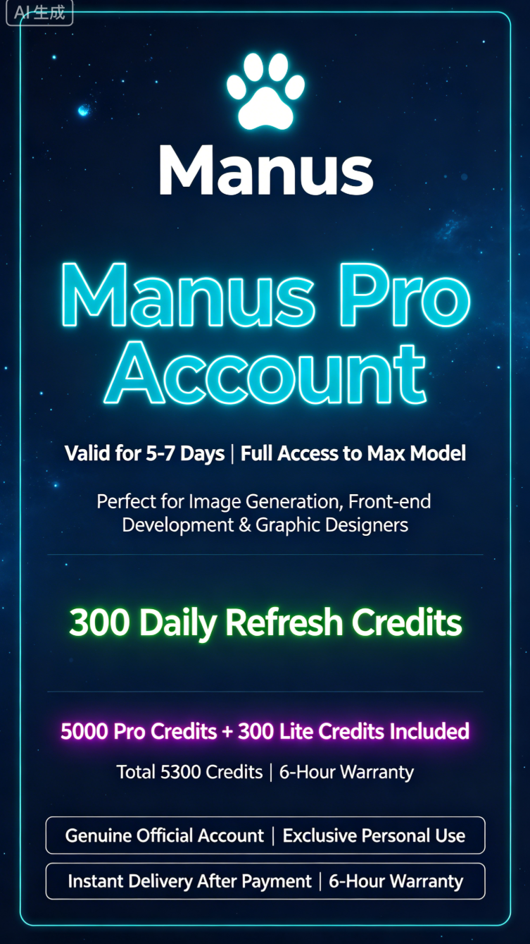 Manus Pro Account FAQ: Points, Delivery & USDT Payment Guide for Buyers